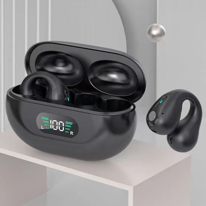 Bone Conduction Headphones TWS Earbuds Ear Clip Bluetooth 5.3 Touch Wireless Earphone In-Ear Bass HIFI Sports Headset Bone Conduction Headphones TWS Earbuds Ear Clip Bluetooth 5.3 Touch Wireless Earphone In-Ear Bass HIFI Sports Headset